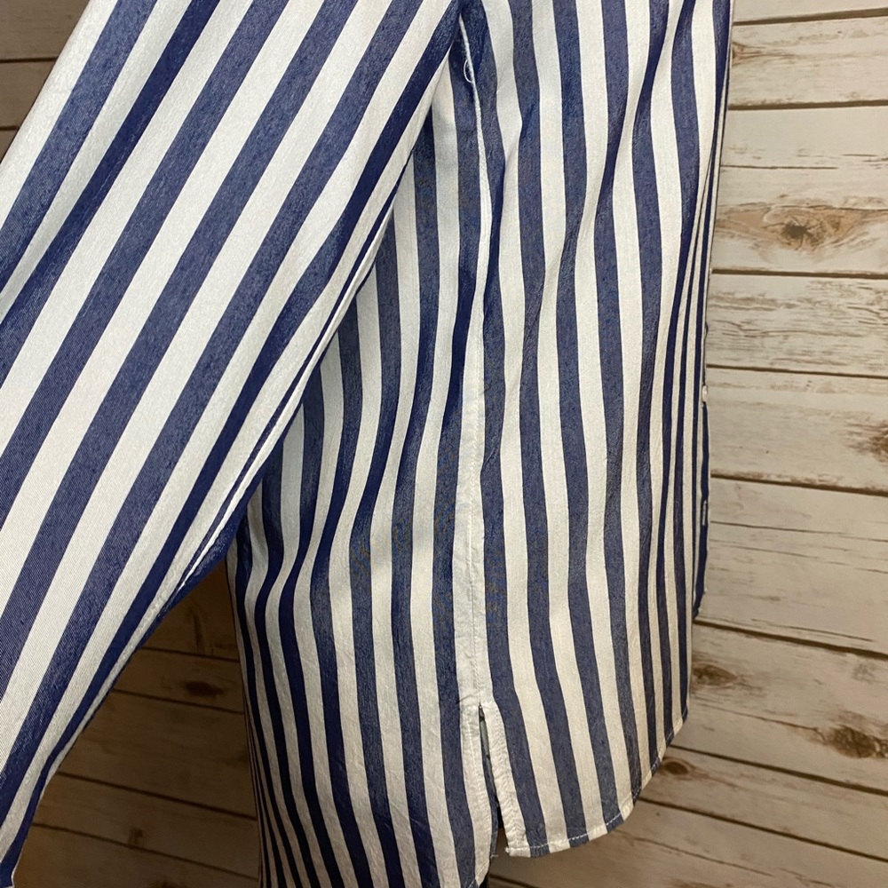 Zara Basic Collection Button Down Shirt - image 8